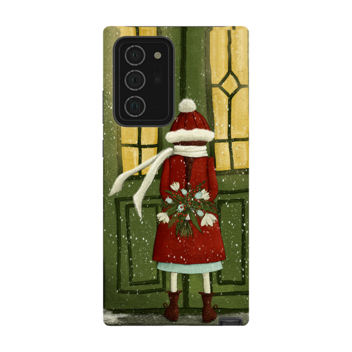 Samsung Tough Case - Winter Flowers By Maja Lindberg