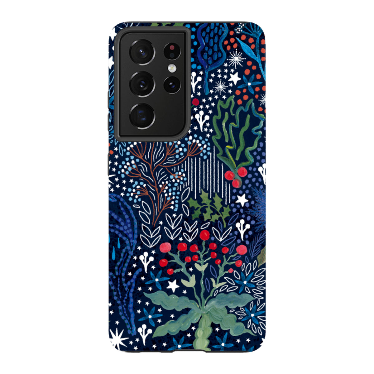 Samsung Tough Case - Winter Flowers I By Emma Frances Grant