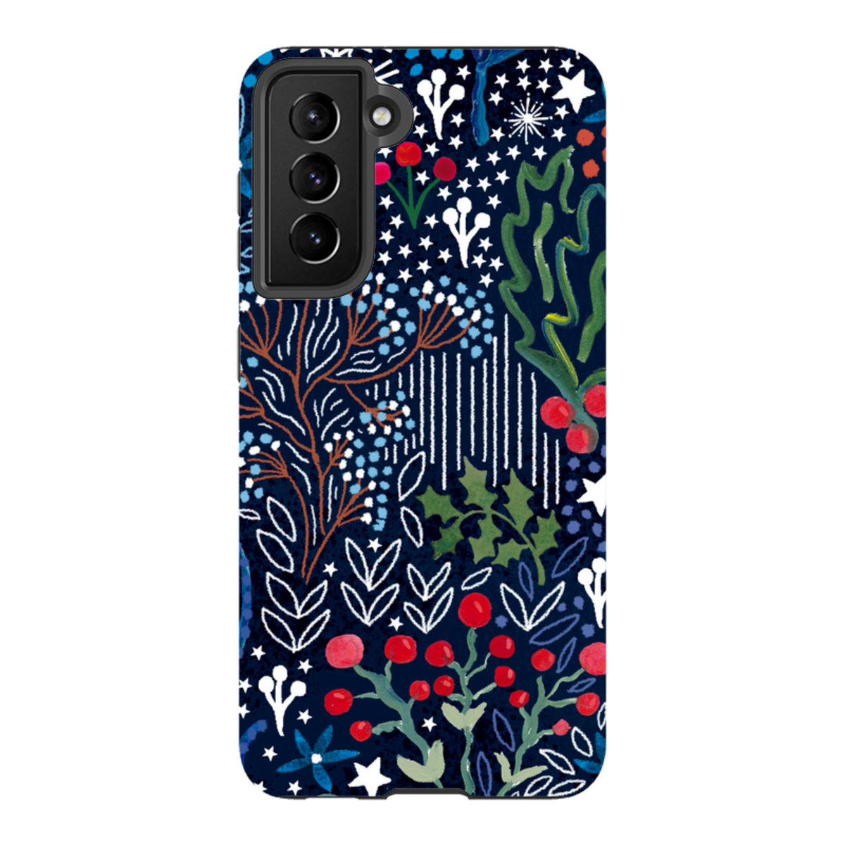 Samsung Tough Case - Winter Flowers II By Emma Frances Grant