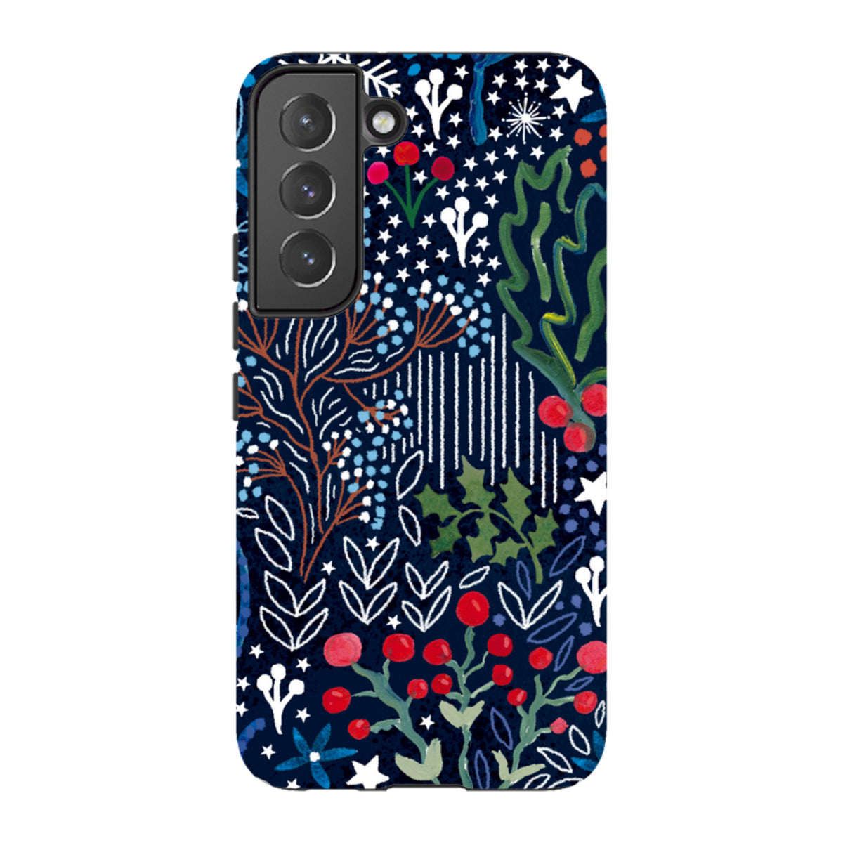 Samsung Tough Case - Winter Flowers II By Emma Frances Grant