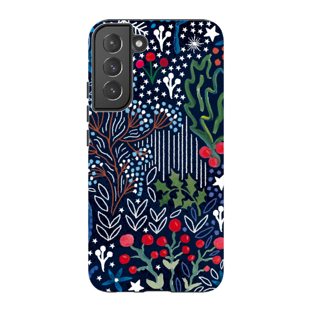 Samsung Tough Case - Winter Flowers II By Emma Frances Grant