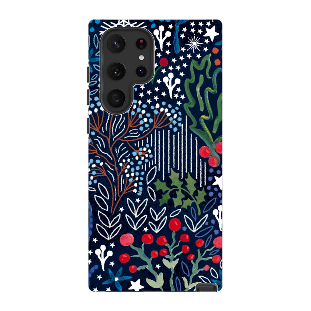 Samsung Tough Case - Winter Flowers II By Emma Frances Grant