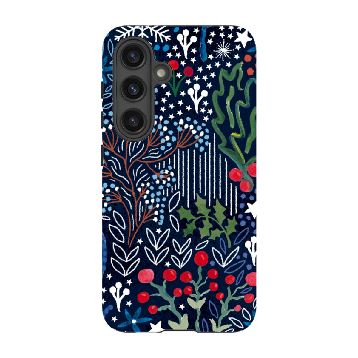 Samsung Tough Case - Winter Flowers II By Emma Frances Grant