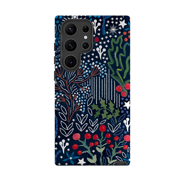 Samsung Tough Case - Winter Flowers II By Emma Frances Grant