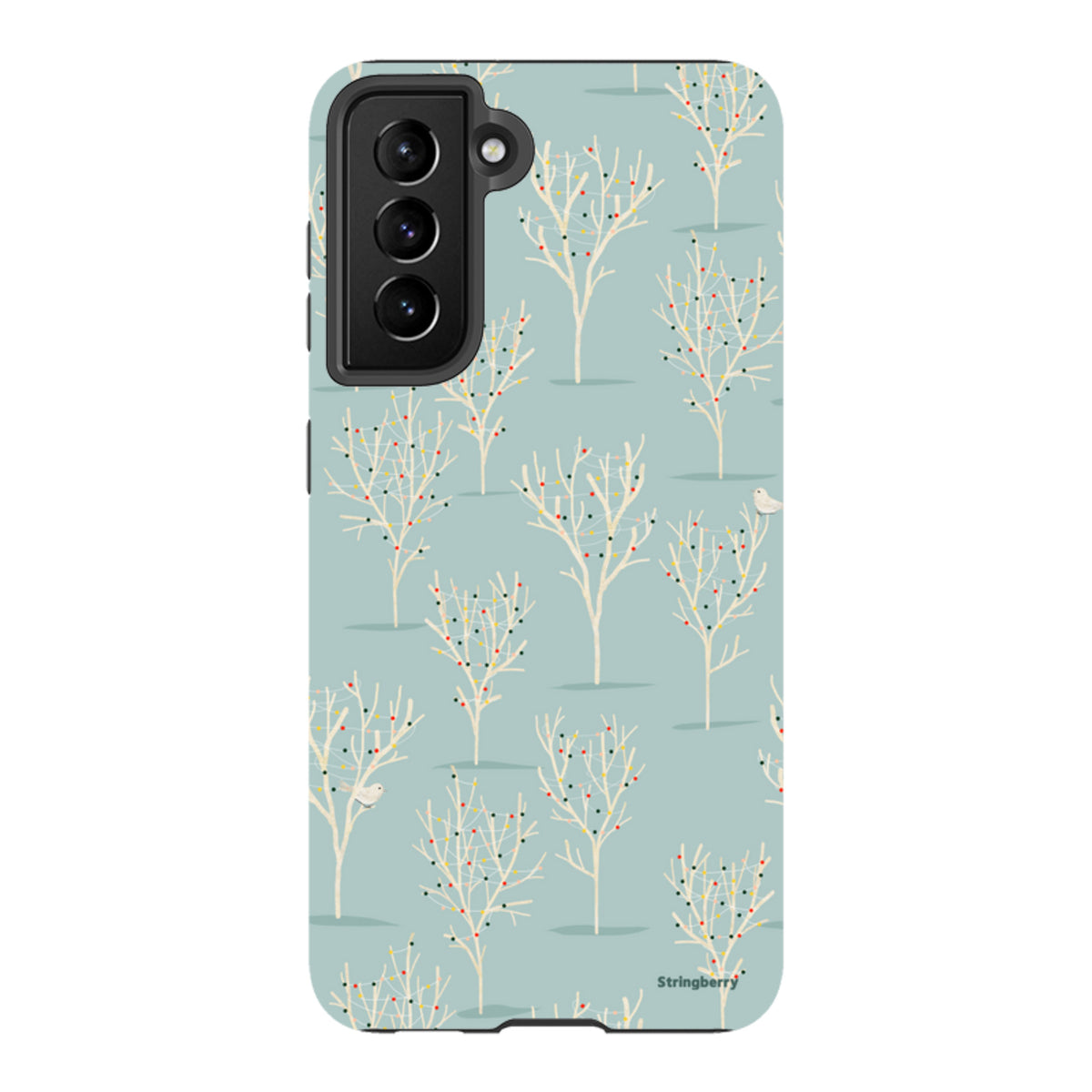 Samsung Tough Case - Winter Forest By Katherine Quinn