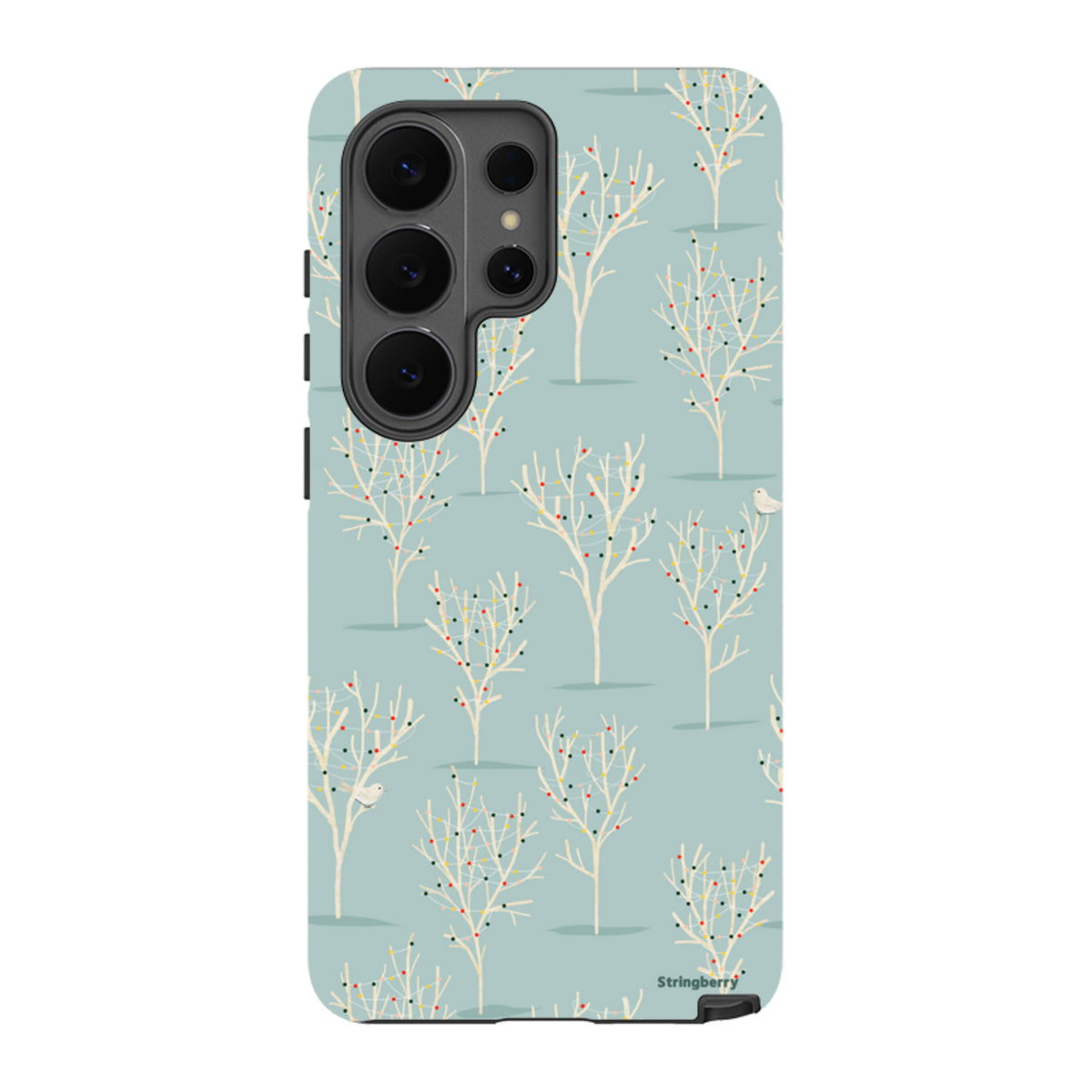 Samsung Tough Case - Winter Forest By Katherine Quinn