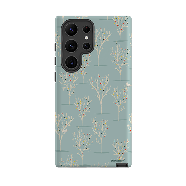 Samsung Tough Case - Winter Forest By Katherine Quinn