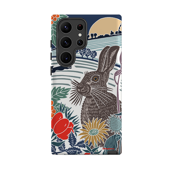 Samsung Tough Case - Winter Hare By Kate Heiss