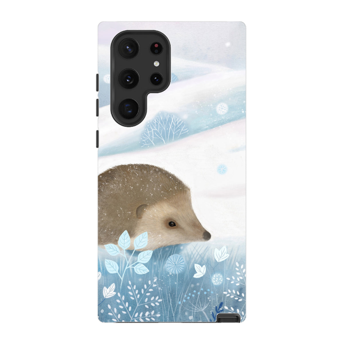 Samsung Tough Case - Winter Hedgehog By Bex Parkin