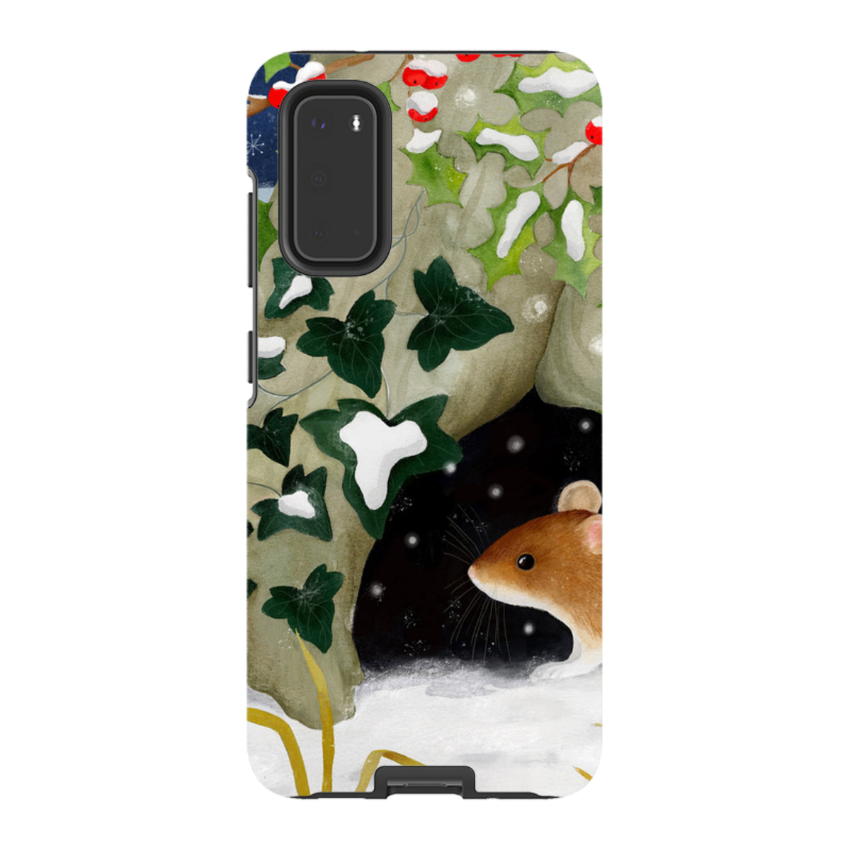 Samsung Tough Case - Winter Mouse By Bex Parkin