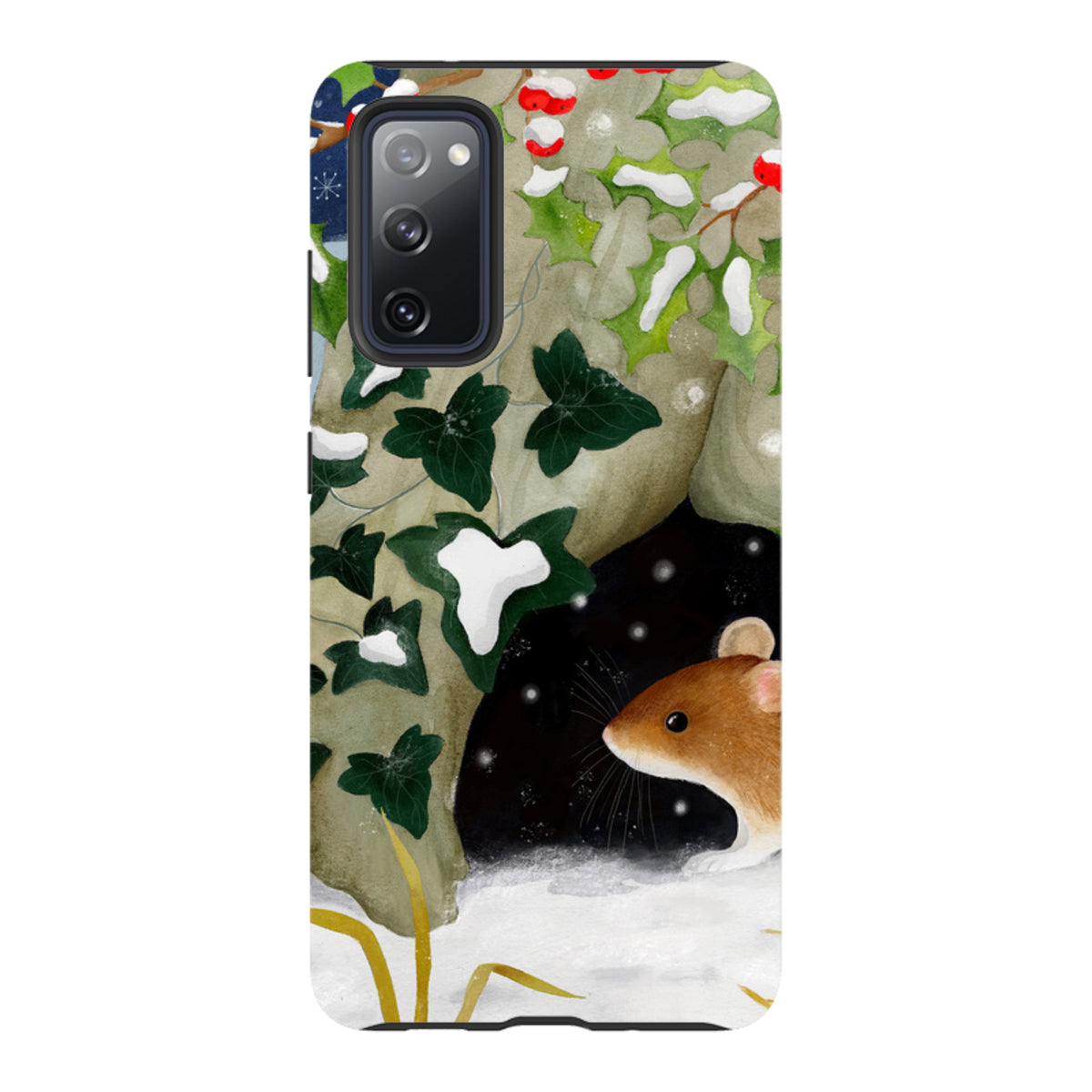 Samsung Tough Case - Winter Mouse By Bex Parkin