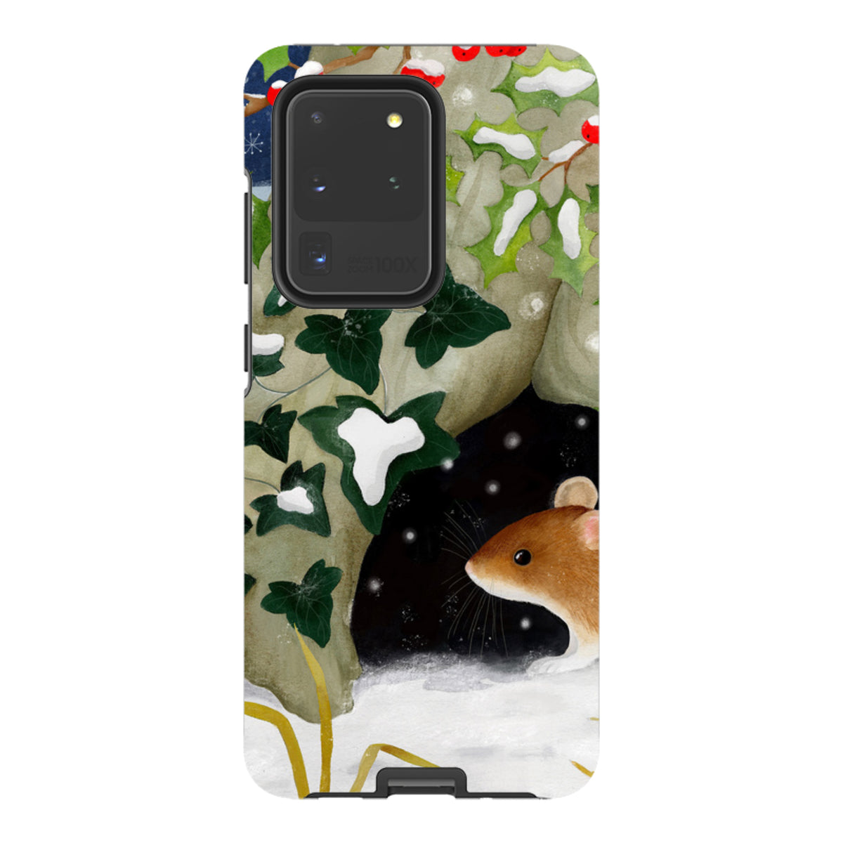 Samsung Tough Case - Winter Mouse By Bex Parkin