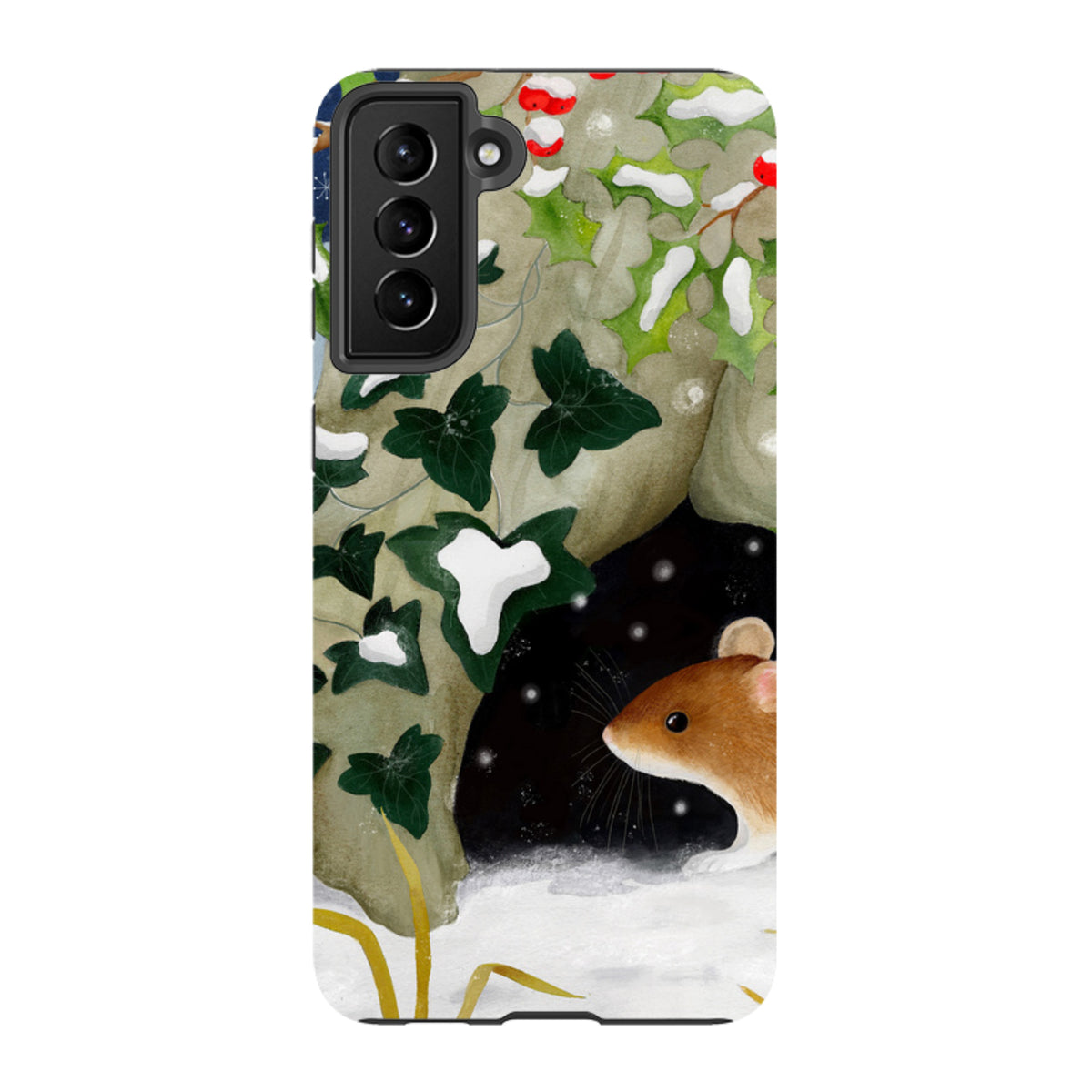 Samsung Tough Case - Winter Mouse By Bex Parkin