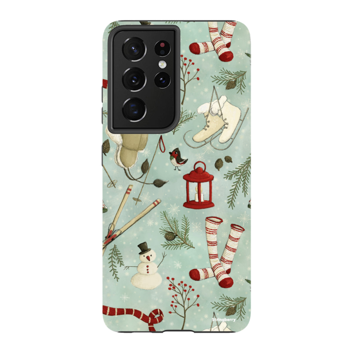 Samsung Tough Case - Winter Pattern By Maja Lindberg