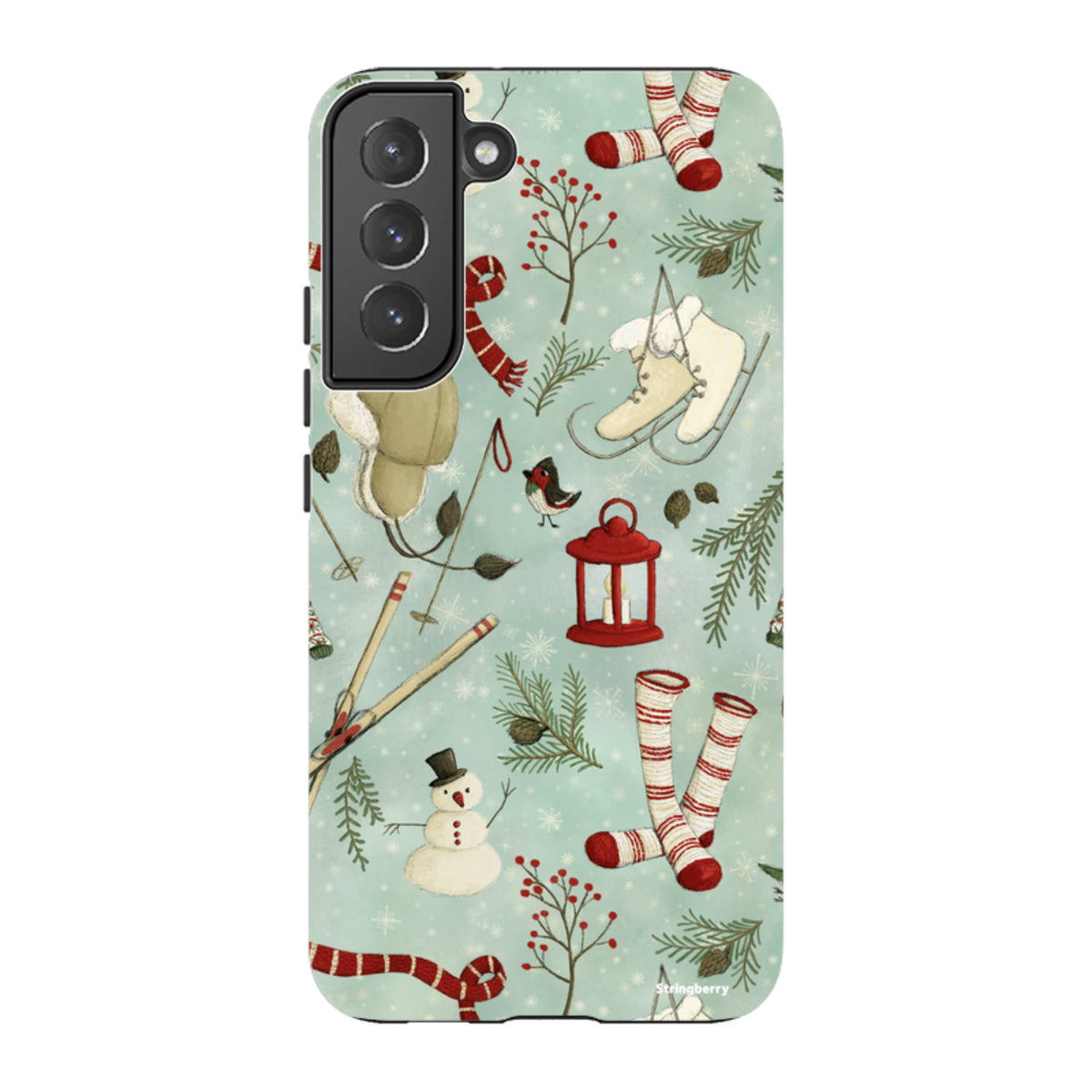 Samsung Tough Case - Winter Pattern By Maja Lindberg