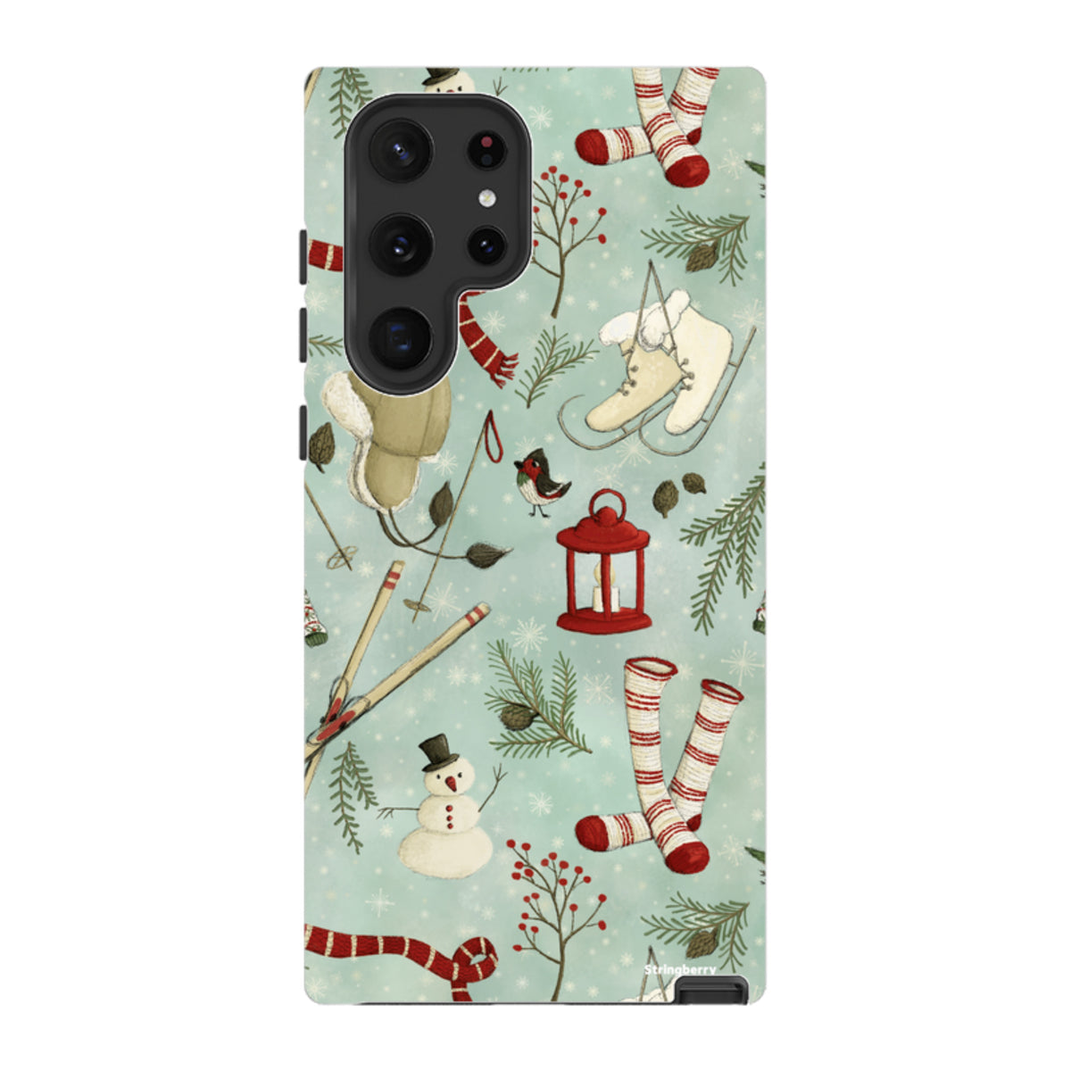 Samsung Tough Case - Winter Pattern By Maja Lindberg