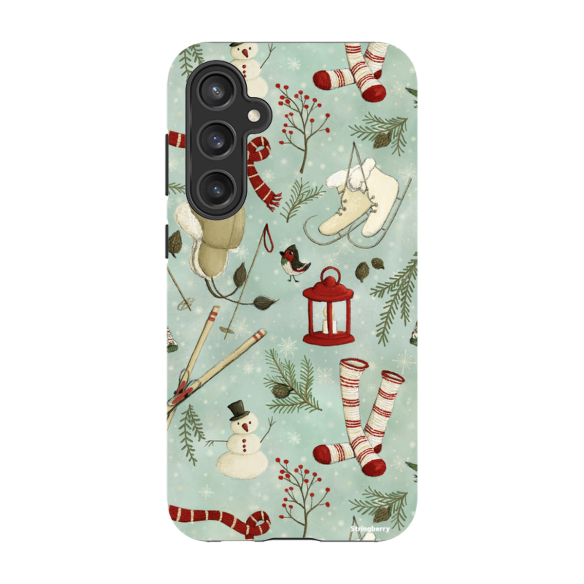 Samsung Tough Case - Winter Pattern By Maja Lindberg