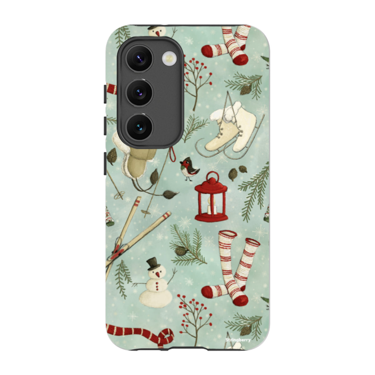 Samsung Tough Case - Winter Pattern By Maja Lindberg