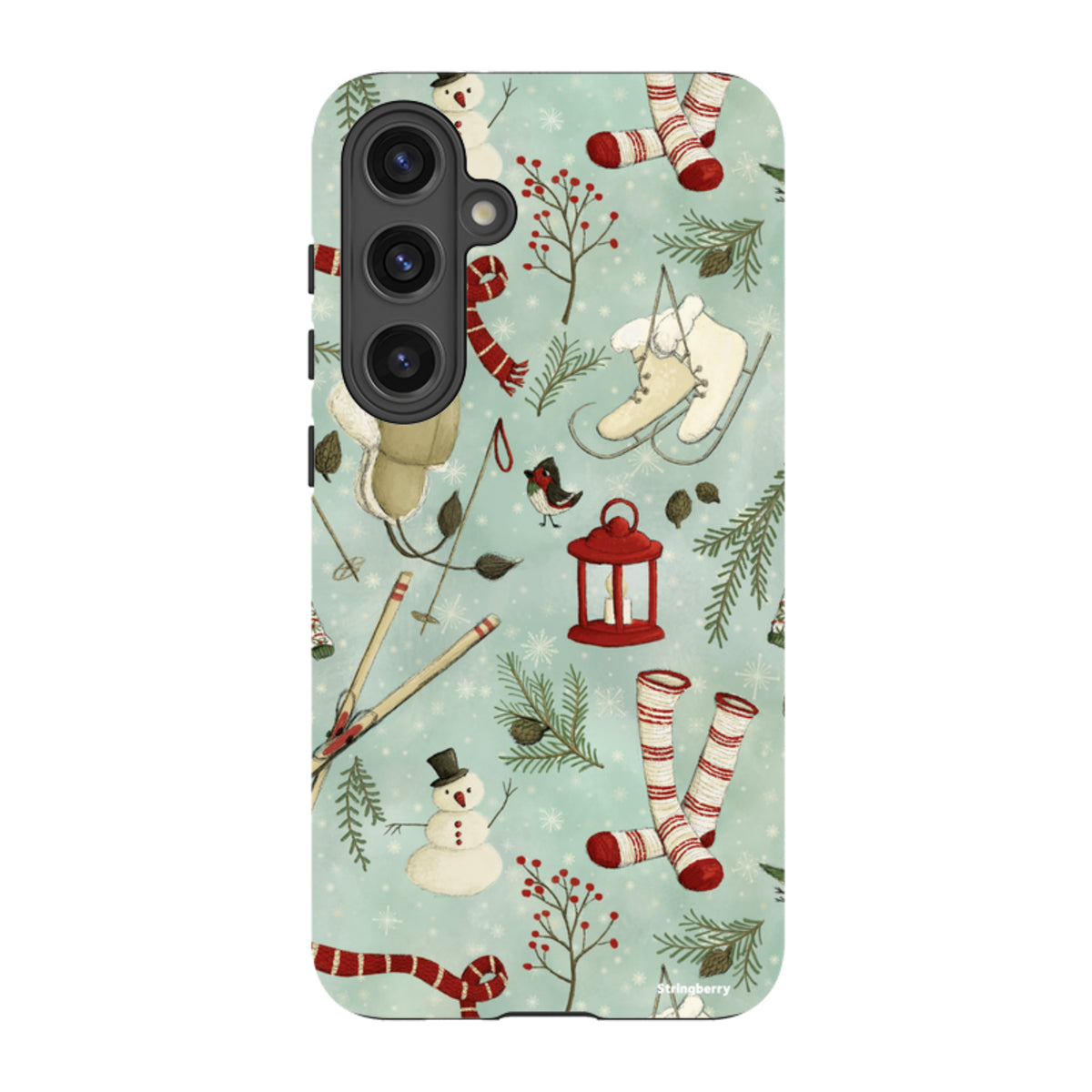 Samsung Tough Case - Winter Pattern By Maja Lindberg