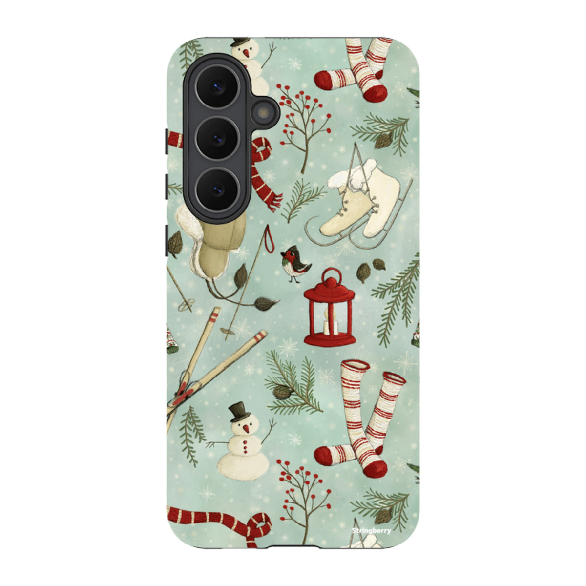 Samsung Tough Case - Winter Pattern By Maja Lindberg