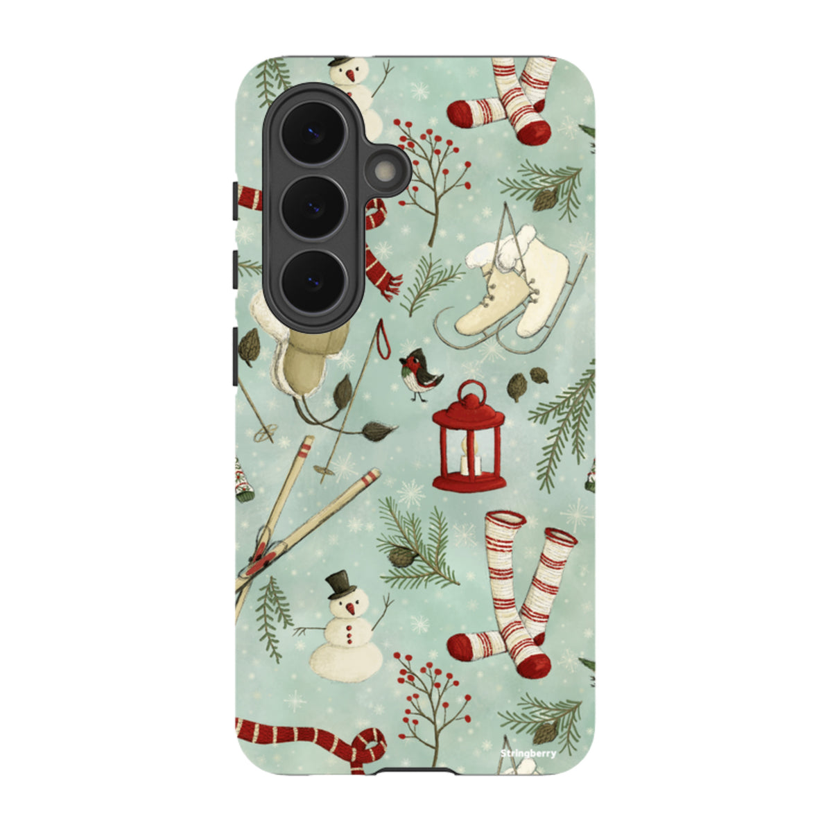 Samsung Tough Case - Winter Pattern By Maja Lindberg