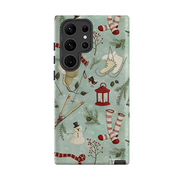 Samsung Tough Case - Winter Pattern By Maja Lindberg