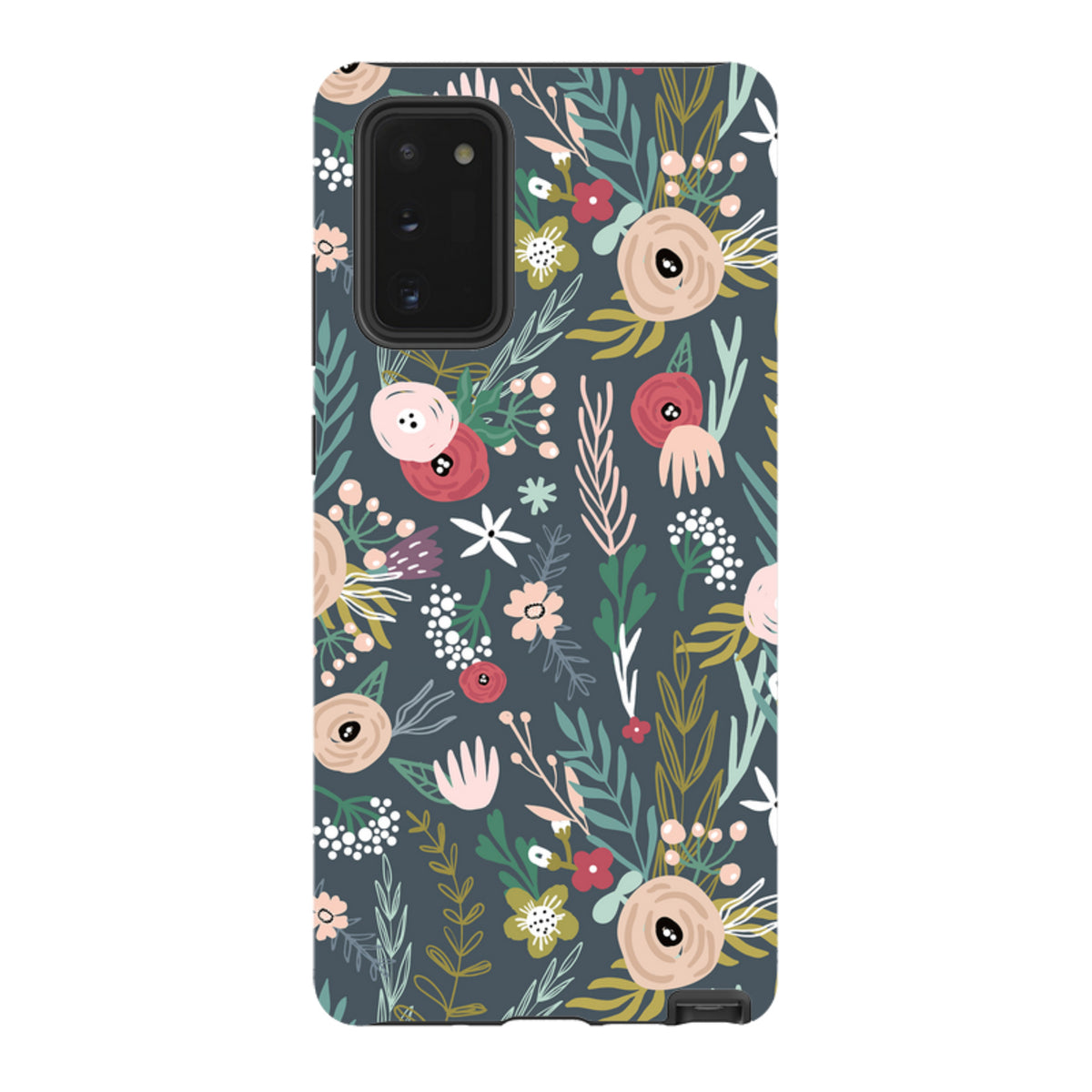 Samsung Tough Case - Winter Scandi Floral