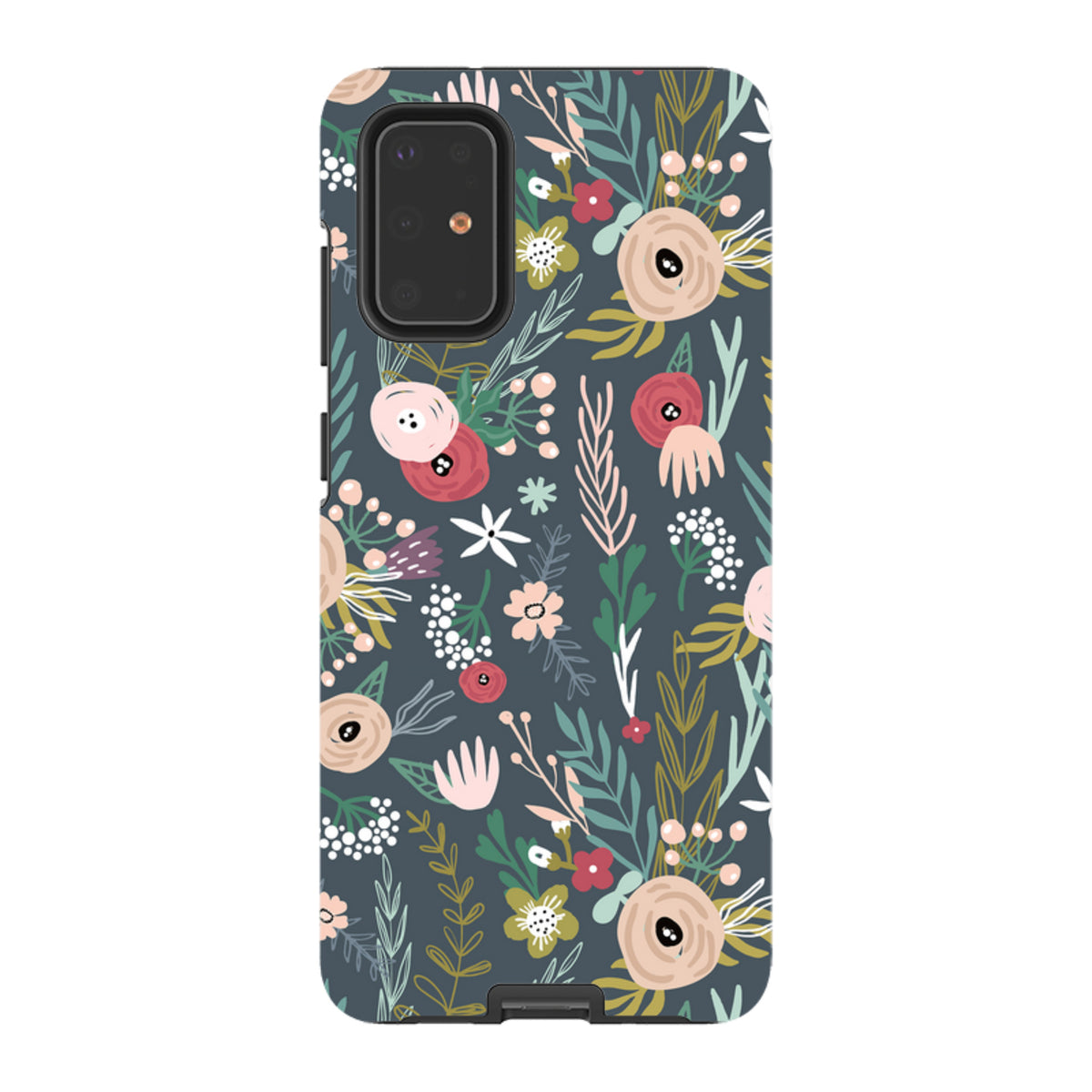 Samsung Tough Case - Winter Scandi Floral
