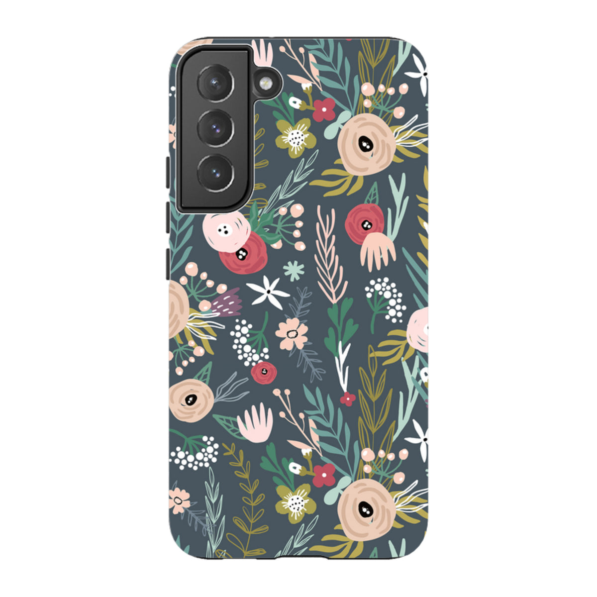 Samsung Tough Case - Winter Scandi Floral