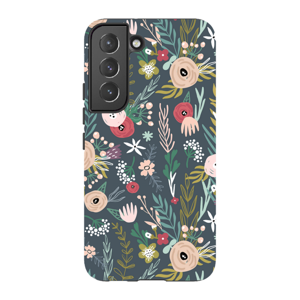 Samsung Tough Case - Winter Scandi Floral