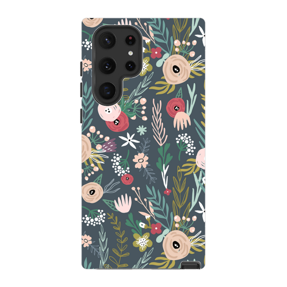Samsung Tough Case - Winter Scandi Floral