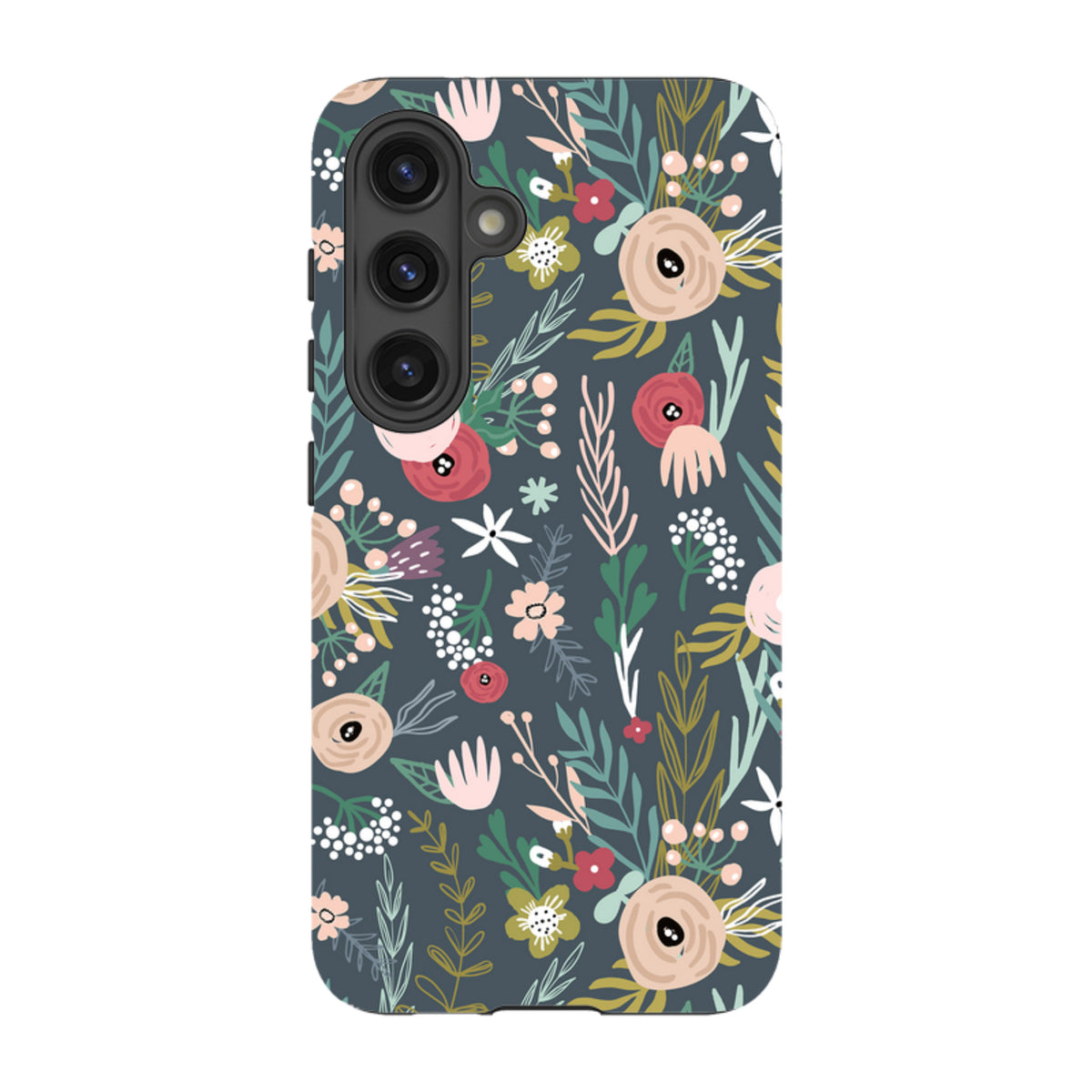 Samsung Tough Case - Winter Scandi Floral