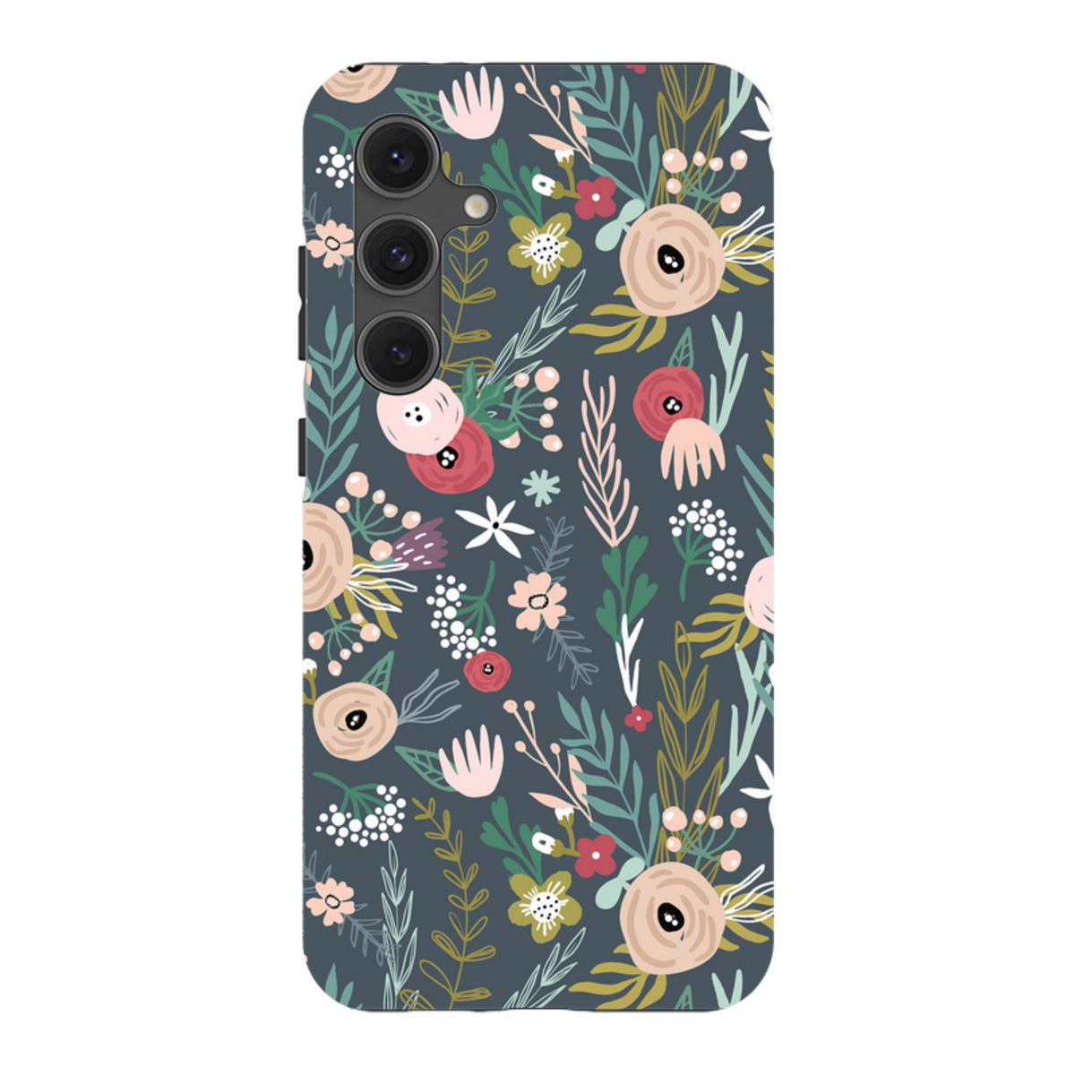 Samsung Tough Case - Winter Scandi Floral