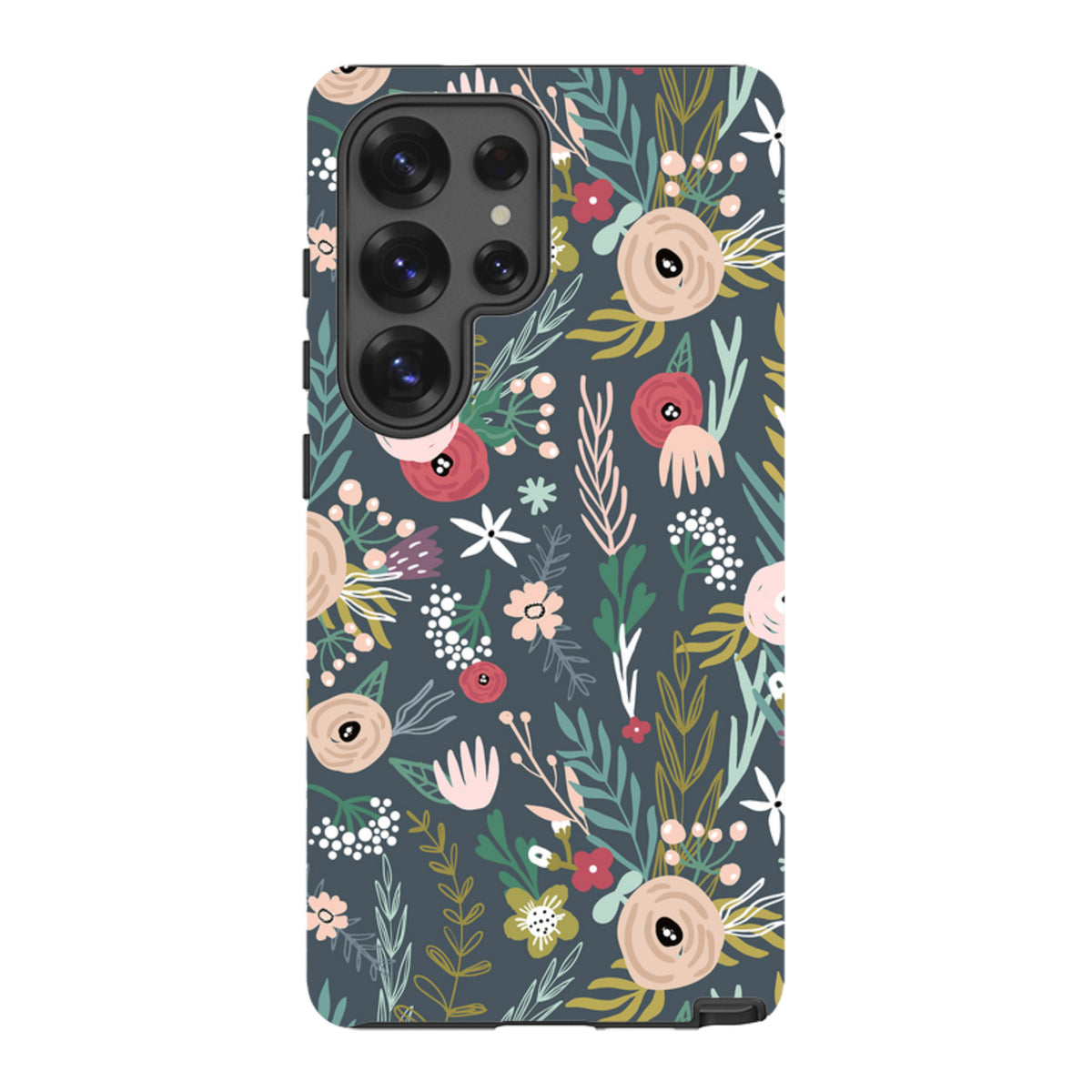 Samsung Tough Case - Winter Scandi Floral
