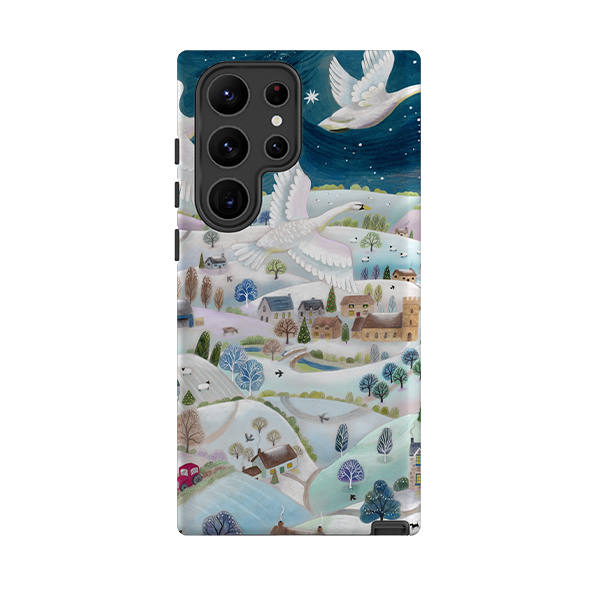 Samsung Tough Case - Winter Swans By Bex Parkin