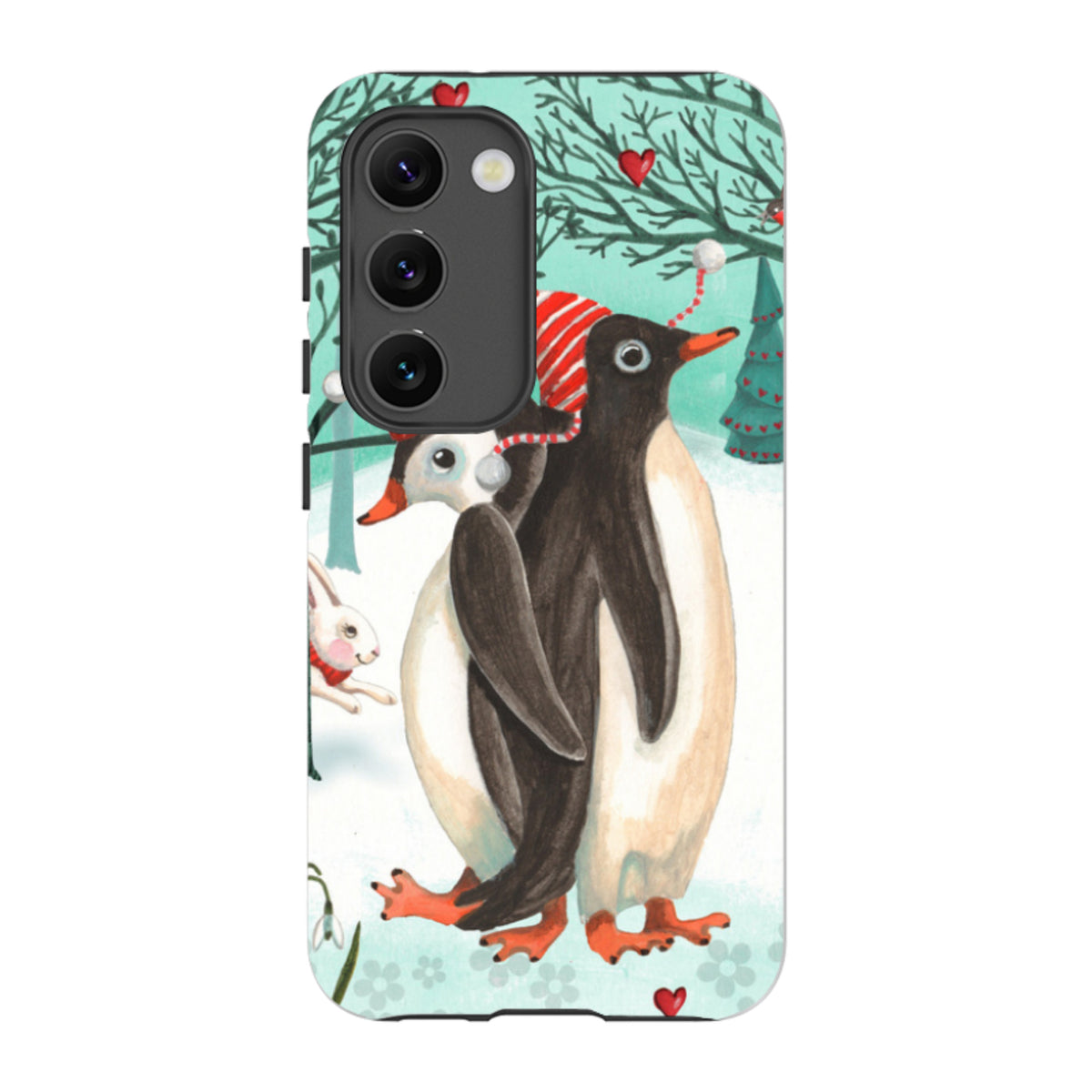 Samsung Tough Case - Winter Together By Caroline Bonne Muller