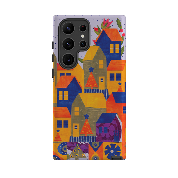 Samsung Tough Case - Winter Village I By Tracey English