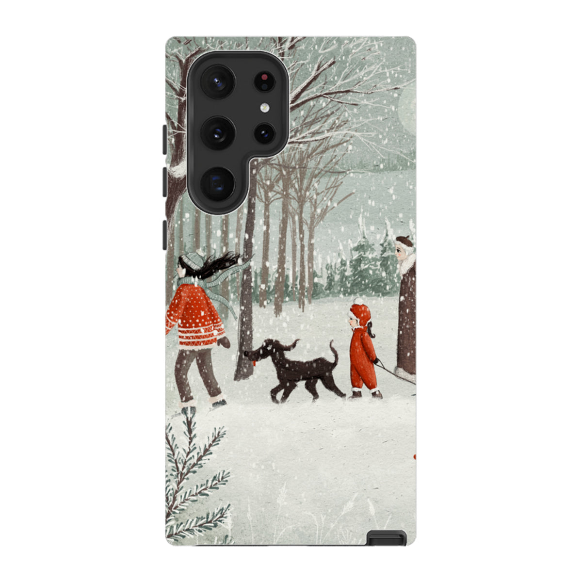 Samsung Tough Case - Winter Walk By Maja Lindberg