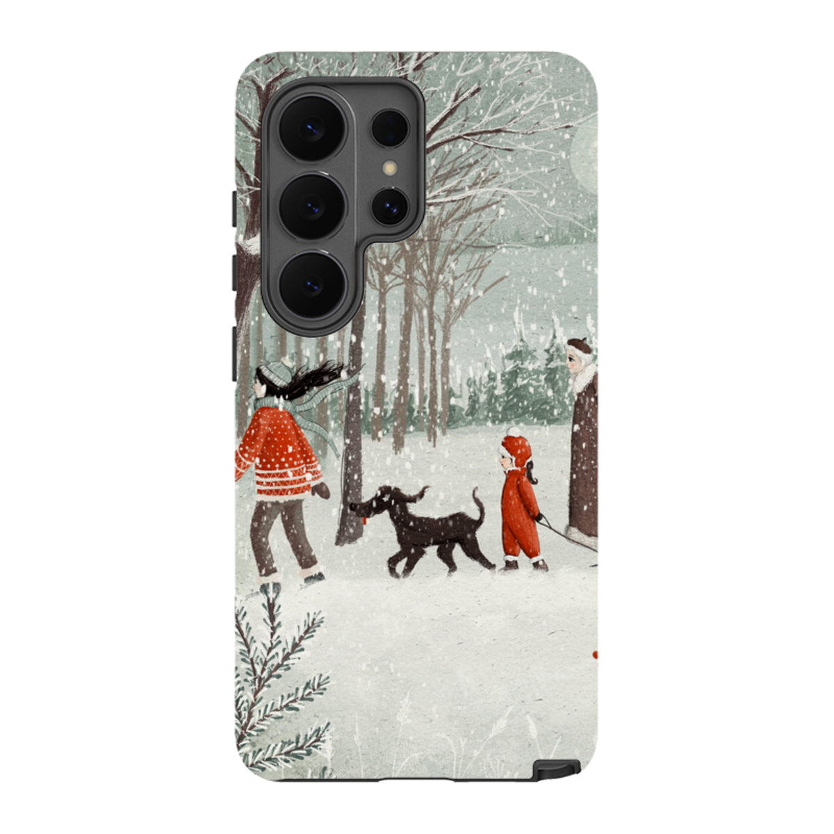 Samsung Tough Case - Winter Walk By Maja Lindberg
