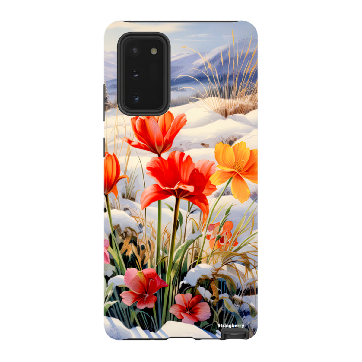 Samsung Tough Case – Winter-Wildblumen III