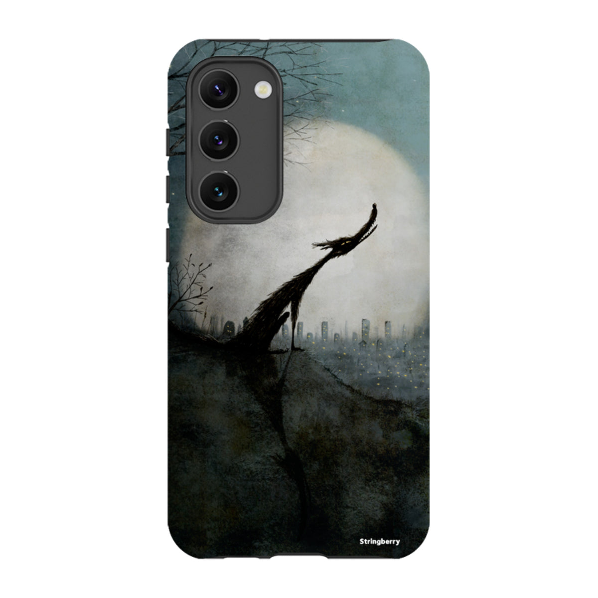 Samsung Tough Case - Wolf Moon By Maja Lindberg