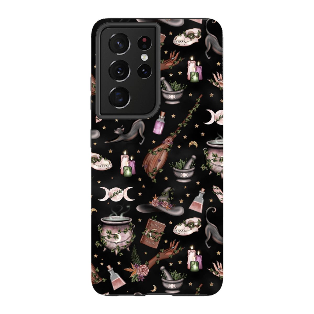 Samsung Tough Case - Woodland Witch Black