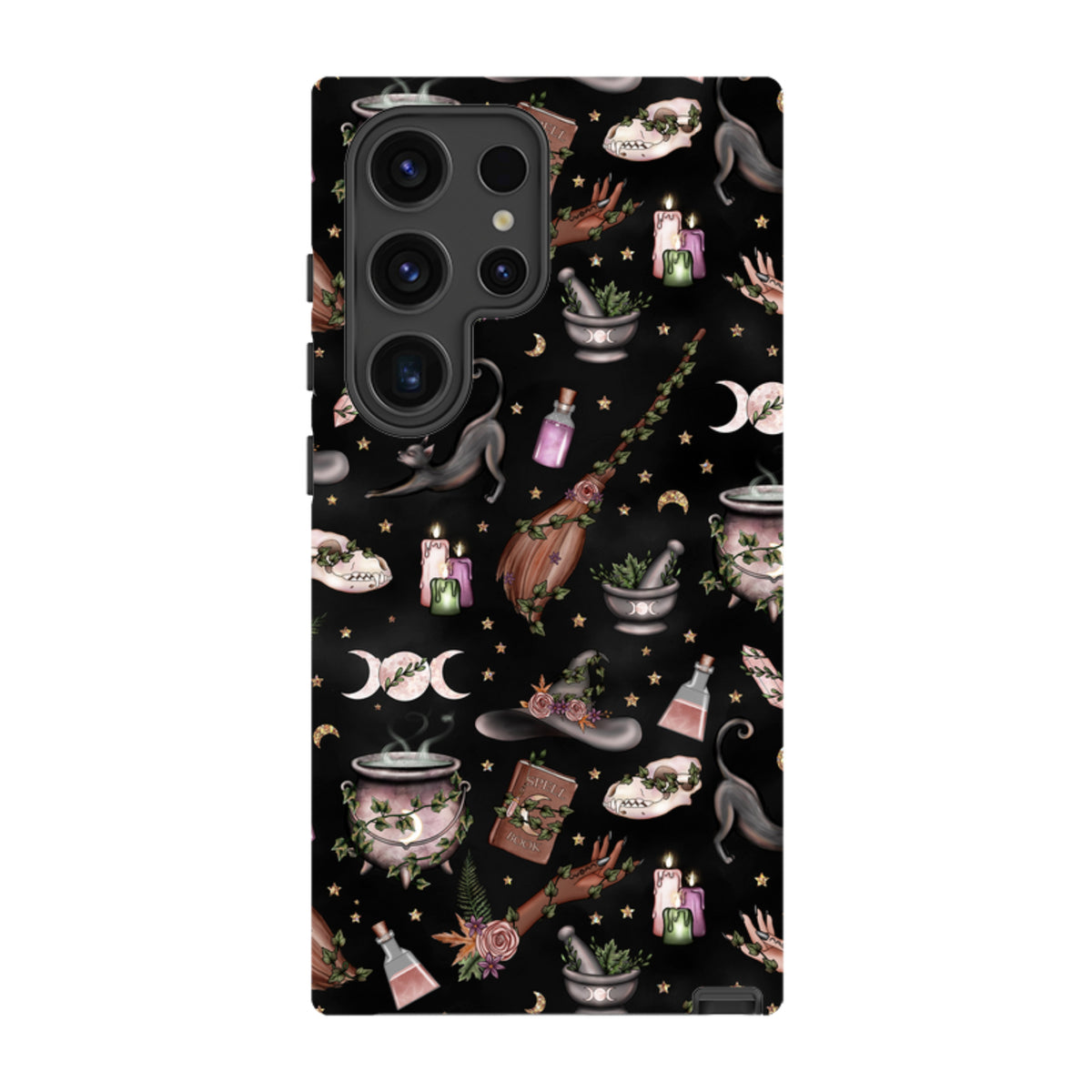 Samsung Tough Case - Woodland Witch Black
