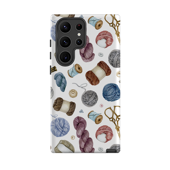 Samsung Tough  Case - Wool Pattern