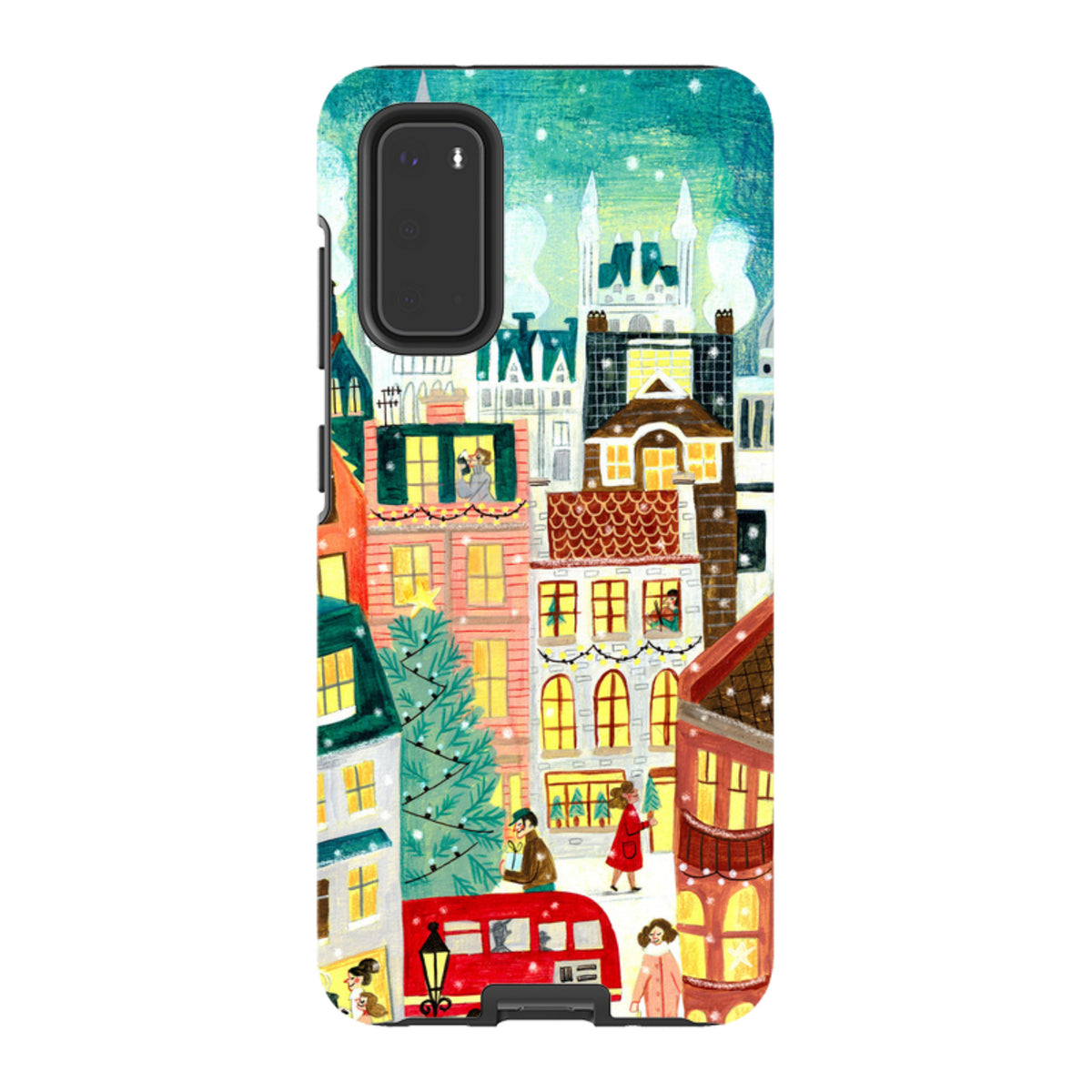 Samsung Tough Case - Xmas In London By Caroline Bonne Muller