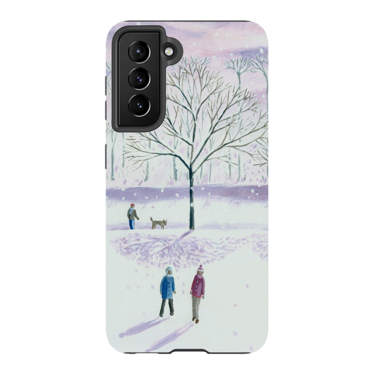 Samsung Tough Case – Weihnachtspark von Mary Stubberfield