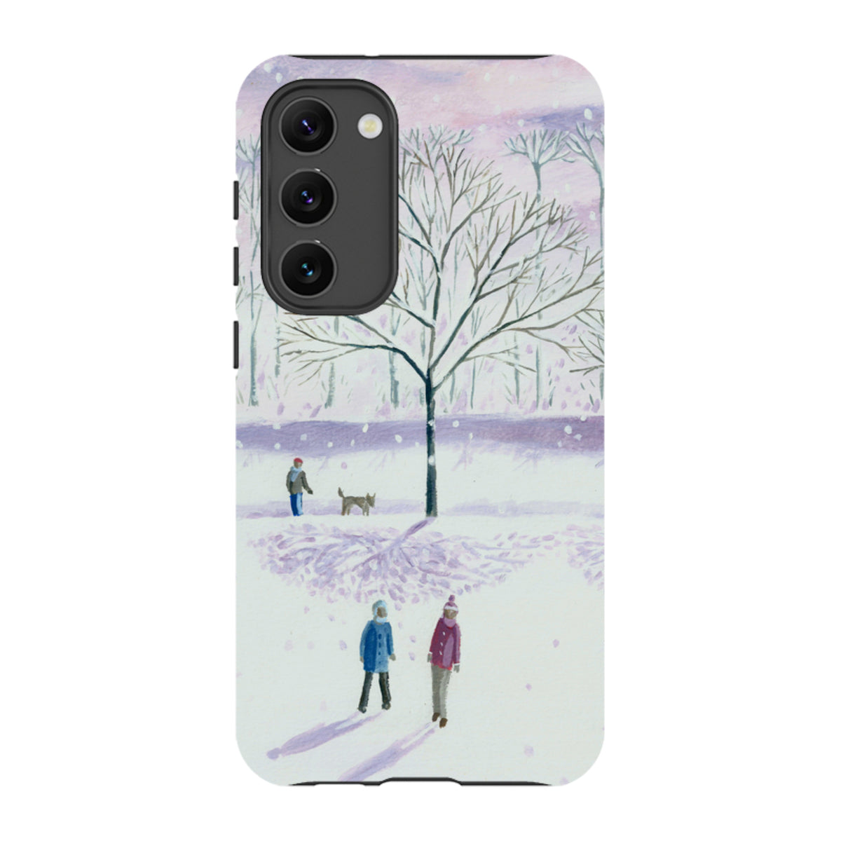 Samsung Tough Case – Weihnachtspark von Mary Stubberfield