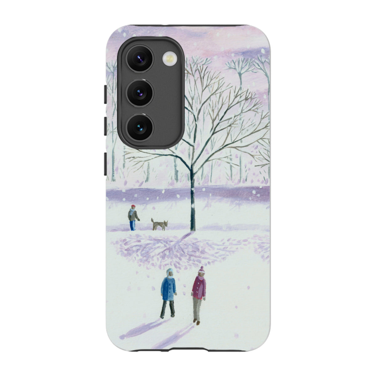 Samsung Tough Case – Weihnachtspark von Mary Stubberfield