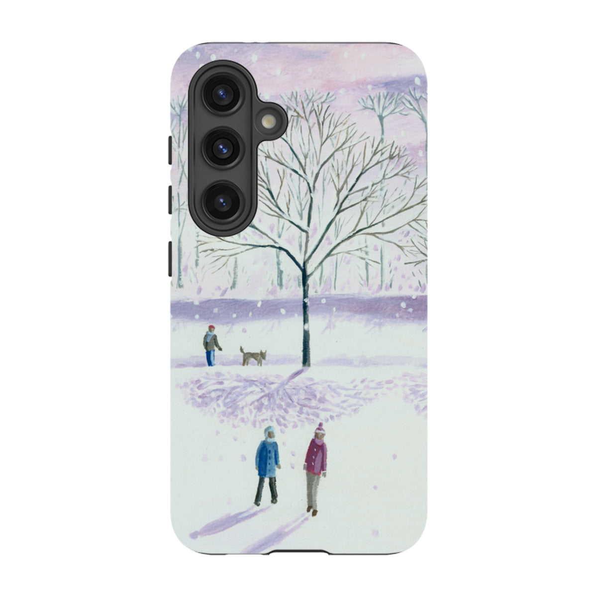 Samsung Tough Case – Weihnachtspark von Mary Stubberfield