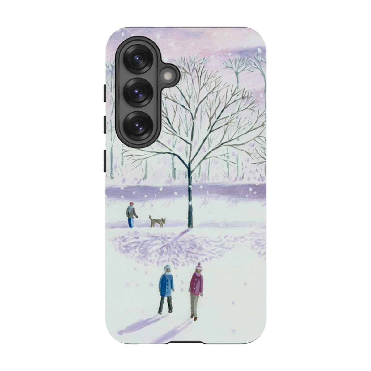 Samsung Tough Case – Weihnachtspark von Mary Stubberfield